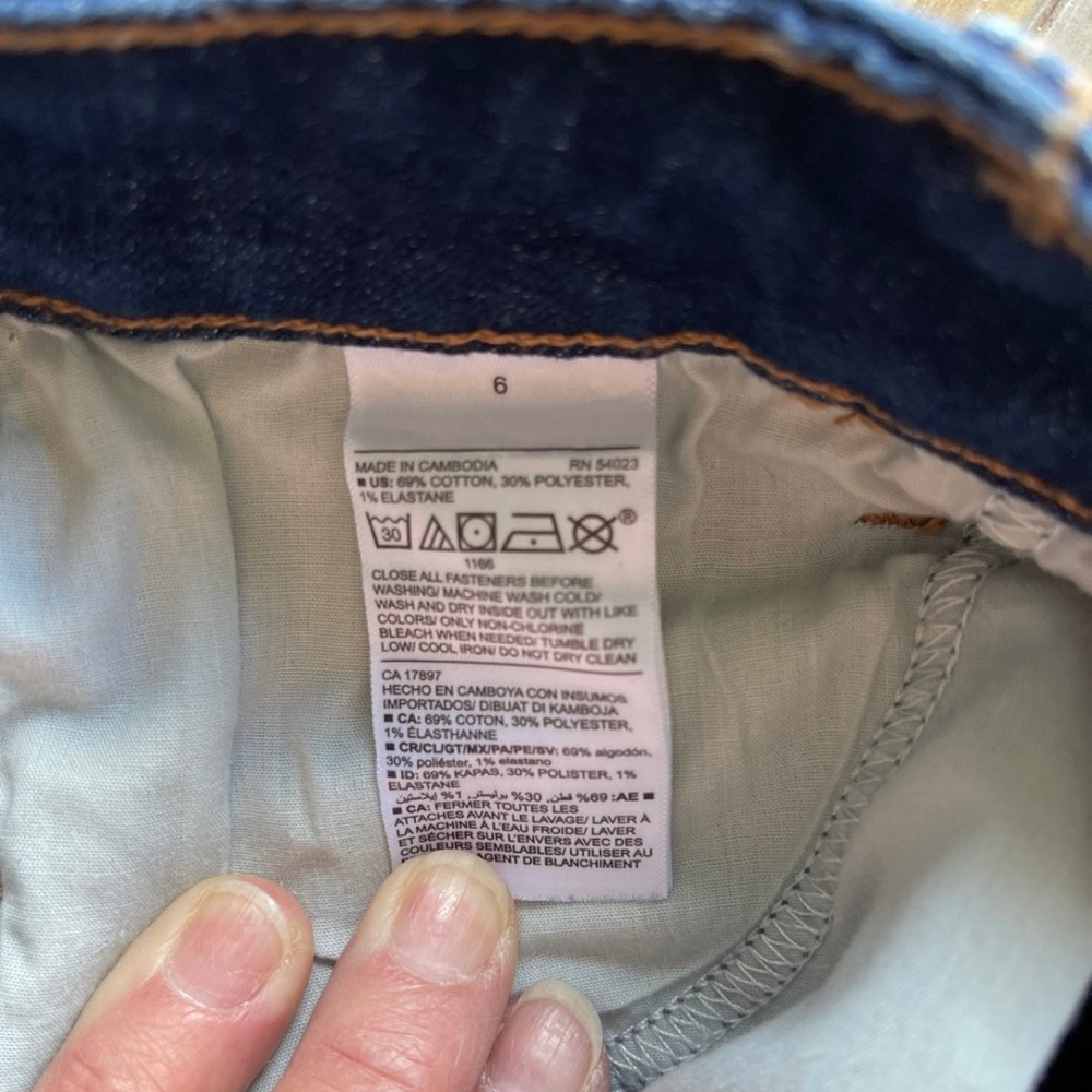 Old Navy High Rise Straight Jeans - Picture 4 of 4
